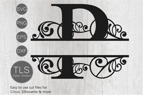 Split Monogram Letter P SVG, Letter P Monogram SVG, Letter (375406 ...