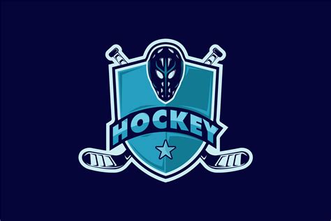 Ice Hockey Emblem Logo Vector Design Graphic by uzumakyfaradita ...