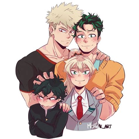 Mo on Instagram: “ BAKUGO FAMILY I drew the families of my second ...