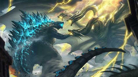 2048x1152 Ghidorah Godzilla King Of The Monsters 4k Wallpaper,2048x1152 ...