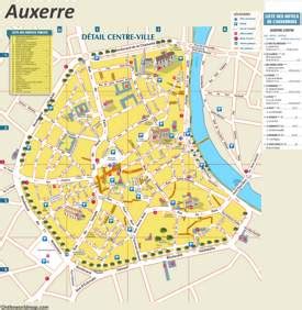 Auxerre Maps | France | Discover Auxerre with Detailed Maps