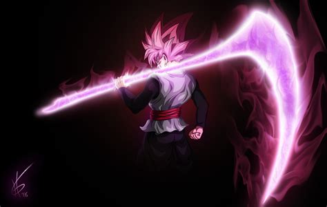 Super Saiyan Rose Goku Black Wallpaper