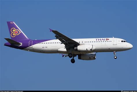 HS-TXE Thai Airways International Airbus A320-232 Photo by Suparat ...