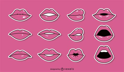 Vector Lips Png