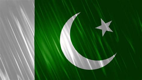 Flag Of Pakistan Beautiful 3d Animation Of Pakistan Flag With Alpha ...