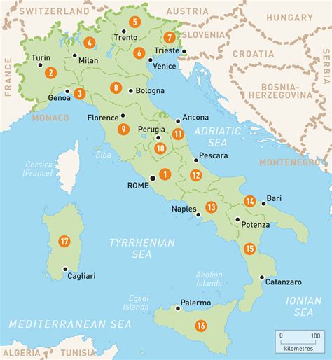 Map of Italy | Italy Regions | Rough Guides