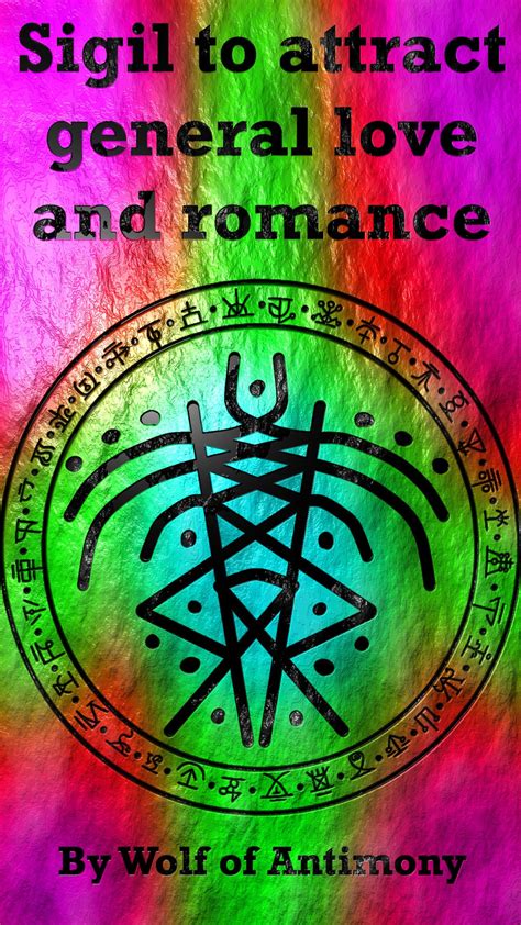 Sigil to attract general love and romance Magick Book, Witchcraft Spell ...