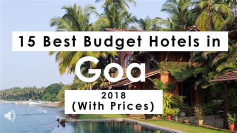 15 Best Budget Hotels in Goa (with Prices) - YouTube