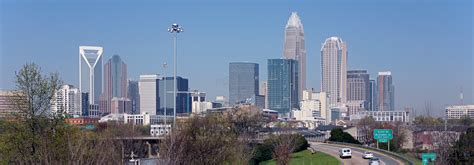 Charlotte Skyline Panorama