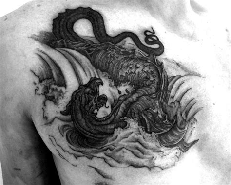 10 best Leviathan tattoo project images on Pinterest | Monsters, Sea ...