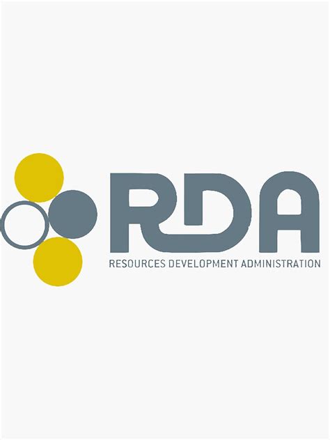 "RDA Resources Development Administration Avatar." Sticker for Sale by ...