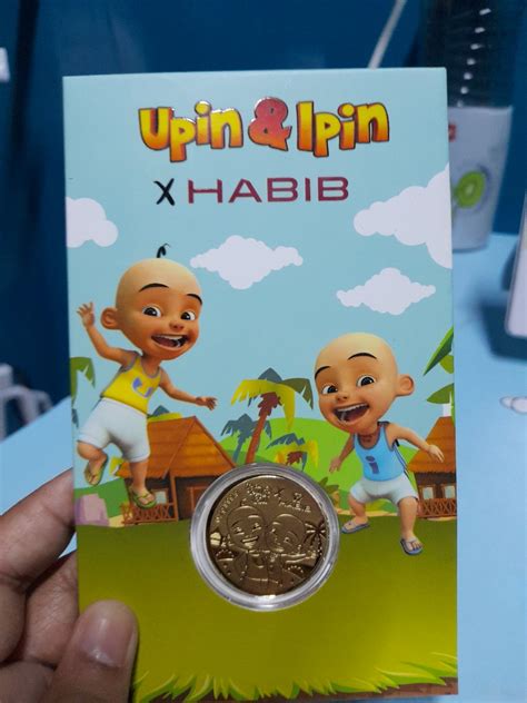 Upin Ipin x Habib Gold Wafer, Hobbies & Toys, Collectibles ...