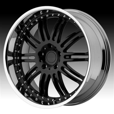 KMC Dime KM127 Black Custom Rims Wheels - Discontinued KMC Wheels ...