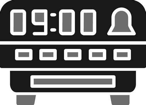 Digital Clock Vector Icon 30991015 Vector Art at Vecteezy