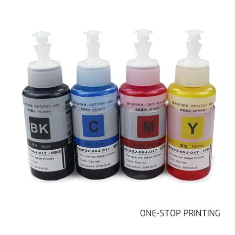 4PCS 70ML Refill printer ink for Epson L100 L200 L211 L301 L303 L351 ...