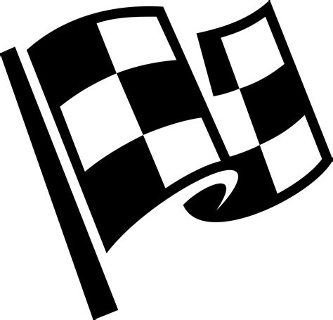 Clipart - Checkered Flag