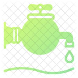 Faucet Icon - Download in Gradient Style