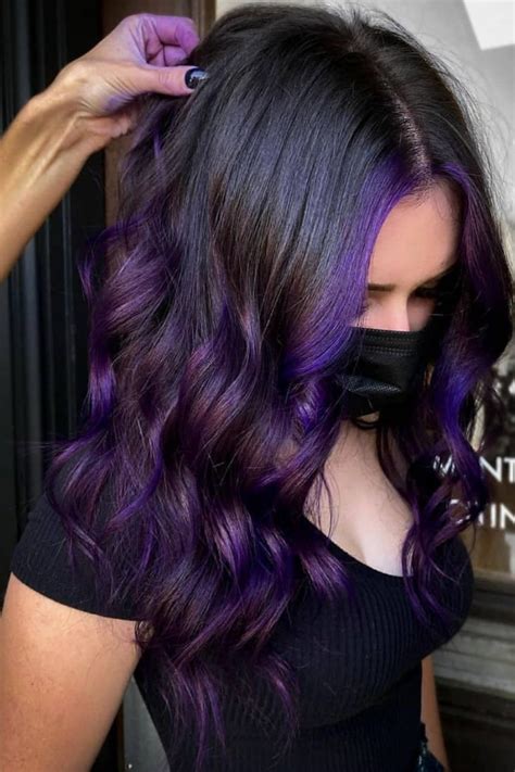 32 Best purple hair color for dark hair to copy ASAP 2021 - Page 5 of 5 ...