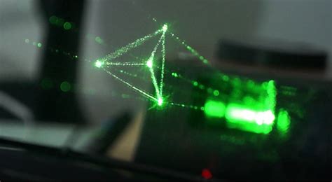 Holovect - DIY Laser-Based Holographic Display | StartingThingsUp.com