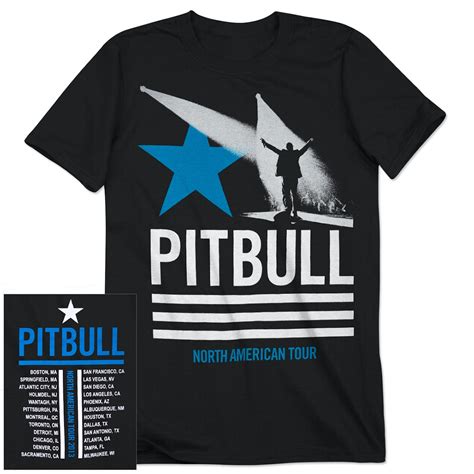 Pitbull Tour T-Shirt