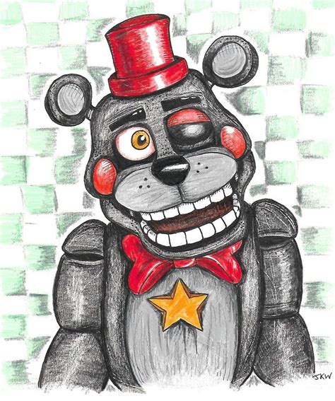 Lefty Fnaf 6 By Jkw8888 Fnaf Coloring Pages Fnaf Fnaf Drawings | Images ...