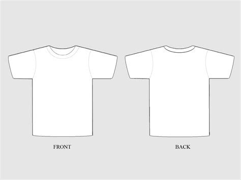 Blank T Shirt Drawing at PaintingValley.com | Explore collection of ...