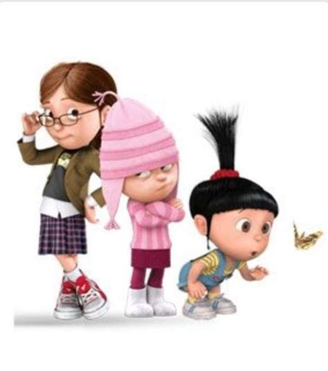 Despicable Me Girls ~ Margo, Edith & Agnes | Despicable me, Agnes ...