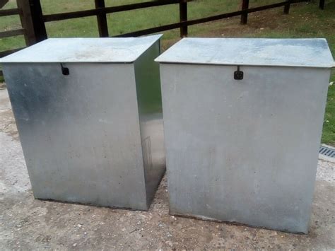 Galvanised Feed Storage Bins • Cabinet Ideas