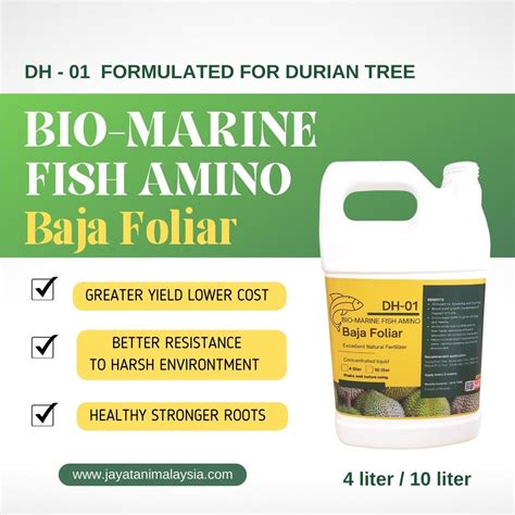 JAYA TANI. BIO-MARINE DH-01 Concentrated Fertilizer for Durian Tree