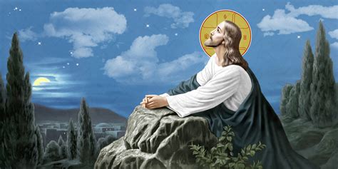 Buy the image of icon: Jesus Praying in Gethsemane