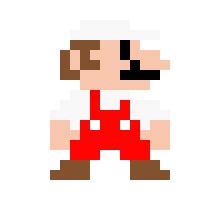 Fire Mario | Pixel Art Maker