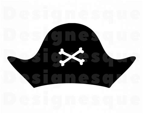 Pirate Hat SVG Pirate Svg Pirate Hat Clipart Pirate Hat | Etsy