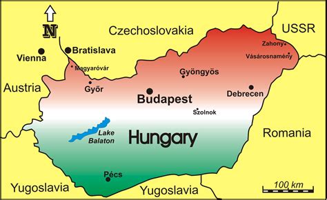 Hungary Map With Cities: A Comprehensive Guide - Map of Counties in ...