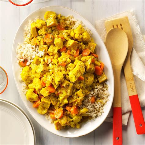 Turkey Curry with Rice Recipe | Taste of Home