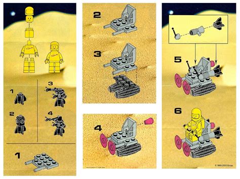 LEGO - Instructions 6807, Space | Lego instructions, Lego space, Lego