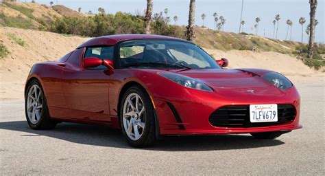 The Original Tesla Roadster May Be Old But It Isn’t Cheap | Carscoops