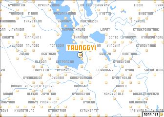 Taunggyi (Myanmar) map - nona.net