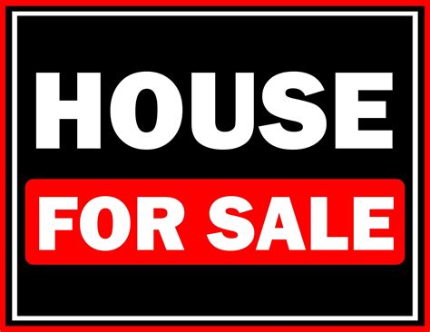 Printable House For Sale Sign Template | FREE Download in 2022 | For ...