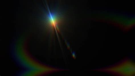 Prism warp chroma rgb rainbow color light flare 23228194 Stock Video at ...