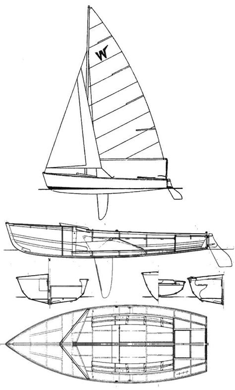 Wayfarer sailing dinghy plans - 2 Boat