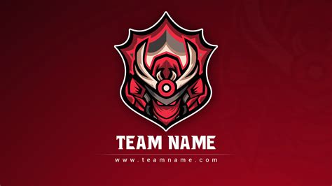 Samurai Esports Clan Logo Design | Free PSD - Zonic Design Download ...