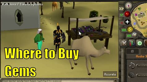 Where to Find The Gem Stall in OSRS - YouTube