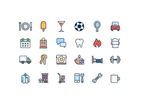 Business Category Icons | Best icons, Icon design inspiration, Icon