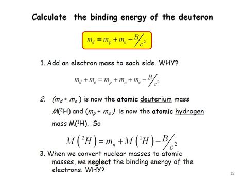 Binding Energy Equation - Tessshebaylo