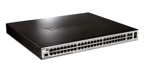 48-Port Fast Ethernet managed L2 switch with 2 10/100/1000 ports and 2 ...