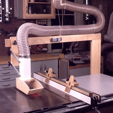 Tablesaw Dust Collector with Tablesaw Hold-Downs Woodworking Plan from ...