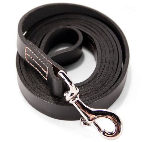 6 Foot Full Grain Leather Dog Training Leash | Logical Leather