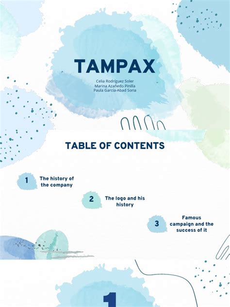 A History of Innovation: The Evolution of the Tampax Brand and Its ...