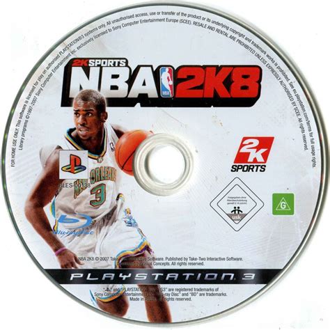 NBA 2K8 (2007) box cover art - MobyGames