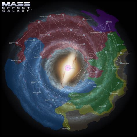 Mass Effect Galaxy Map 2.5 by DWebArt on DeviantArt